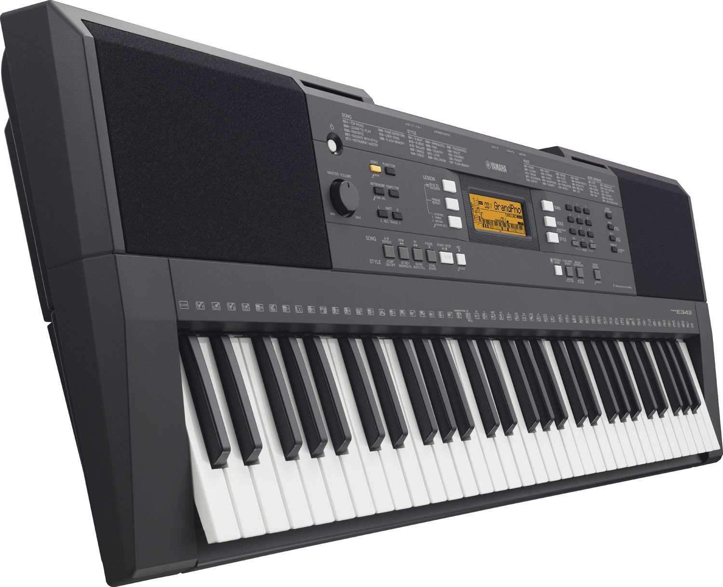 Yamaha PSR-E343 61-Key Portable Keyboard - PSSL ProSound and Stage Lighting