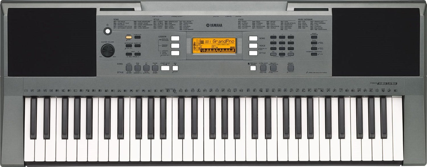 Yamaha PSRE353 61-Key Portable Keyboard - PSSL ProSound and Stage Lighting