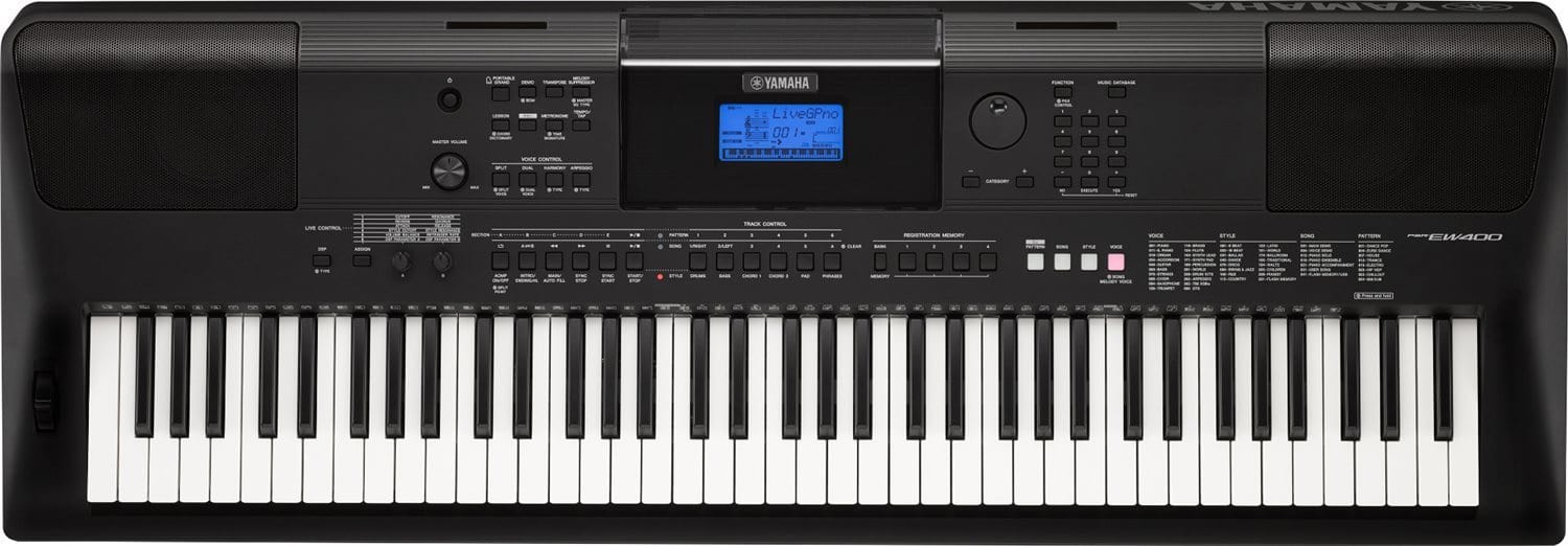 Yamaha PSREW400 76-Key High-Level Portable Keyboard - PSSL ProSound and Stage Lighting