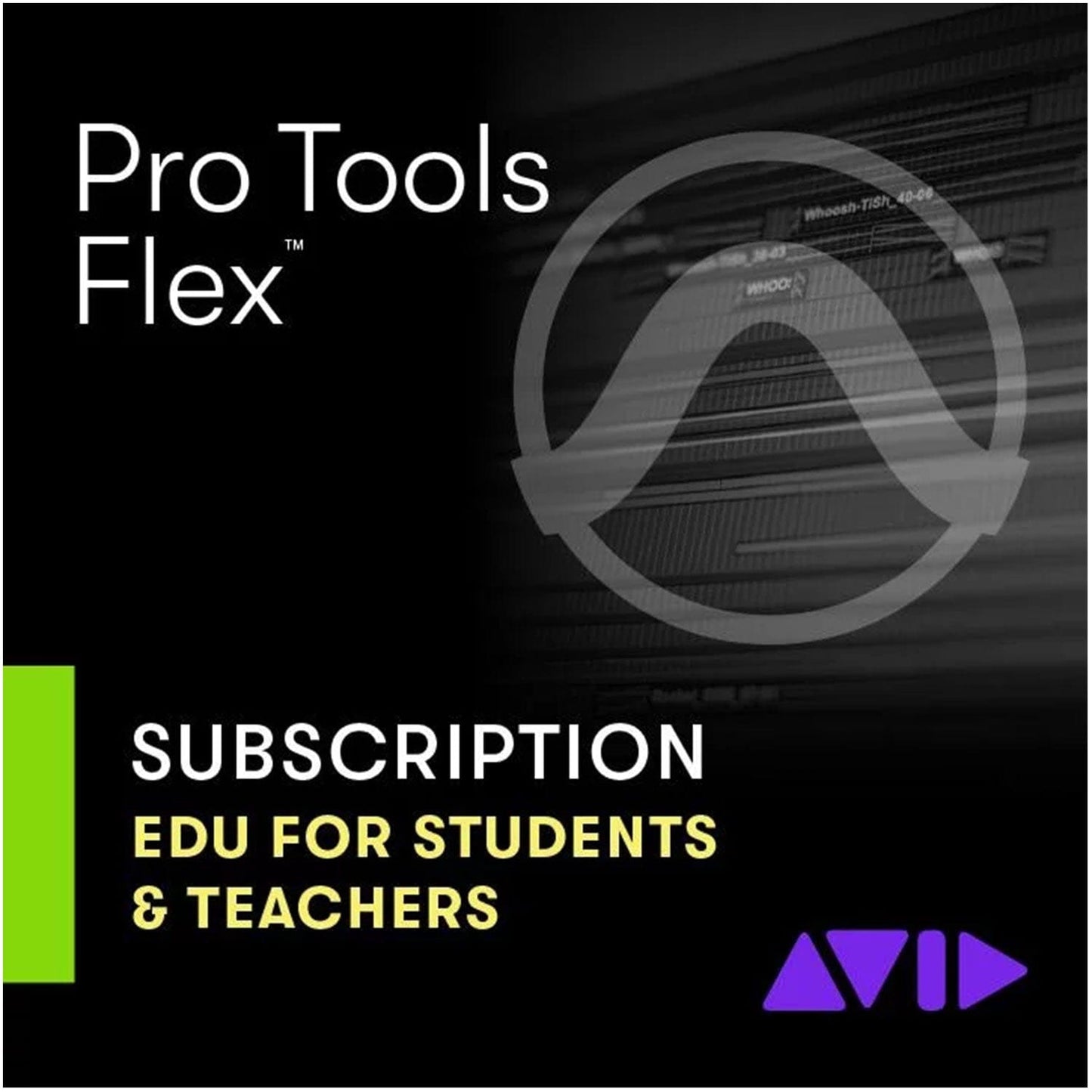 Pro Tools FLEX 1-Year Subscription- Educational Version for Students and Teachers - PSSL ProSound and Stage Lighting