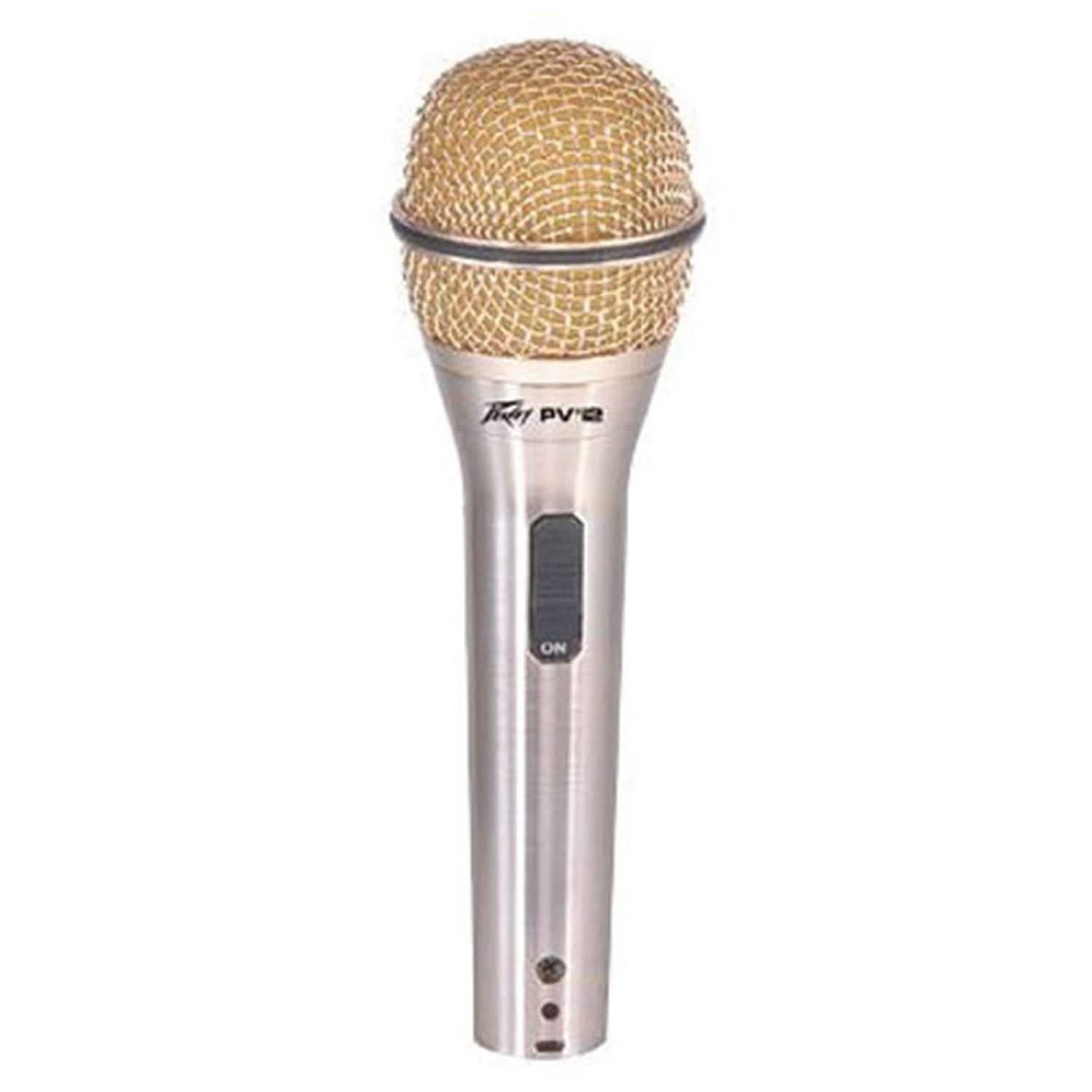 Peavey PVI2GXLR Dynamic Vocal Mic Gold Finish - PSSL ProSound and Stage Lighting