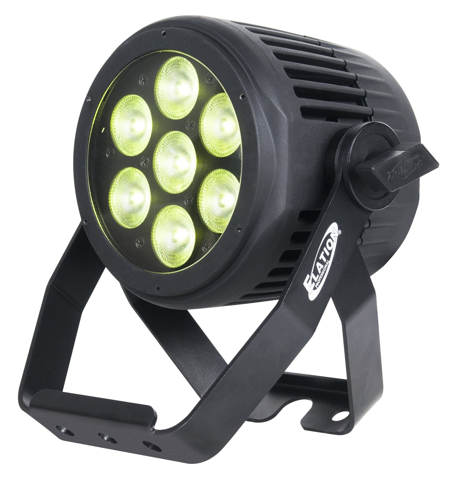 Elation Seven Par 7IP RGBAW UV Lime IP65 Par Wash Light - PSSL ProSound and Stage Lighting