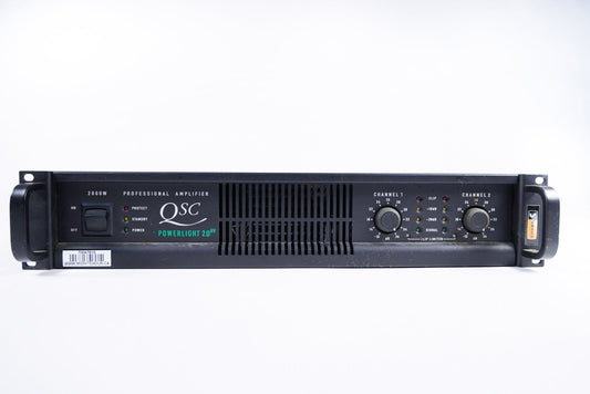 QSC PL2.0 2-Ch 650W Audio Amplifier - Solotech