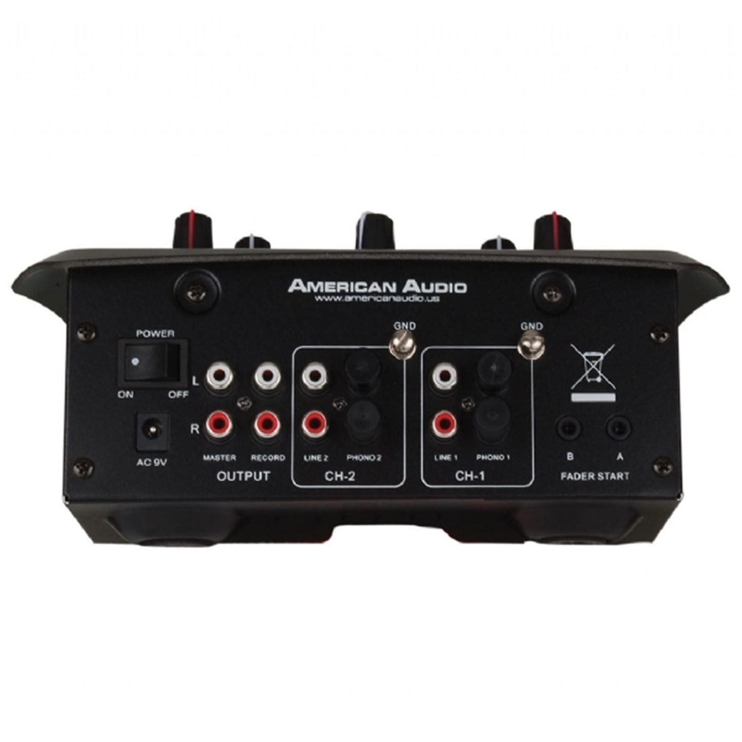 American Audio Q-D1-PRO Mixer with Memory Stick Slot - PSSL ProSound and Stage Lighting