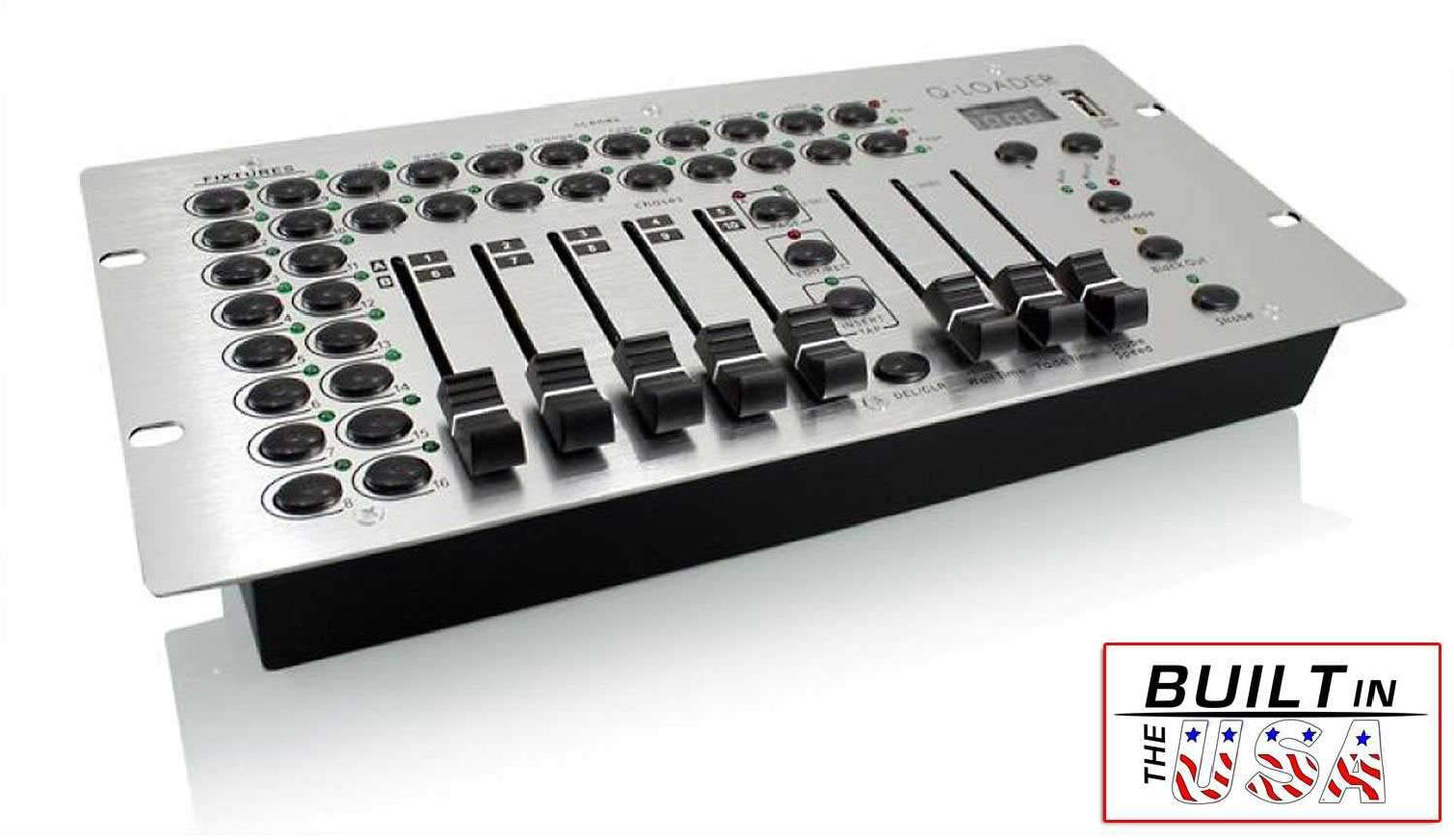 Mega Lite Q-LOADER RGB DMX Lighting Controller - PSSL ProSound and Stage Lighting