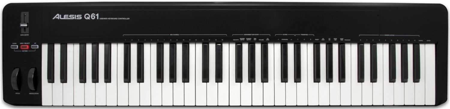 Alesis Q61 USB/MIDI Keyboard Controller - PSSL ProSound and Stage Lighting