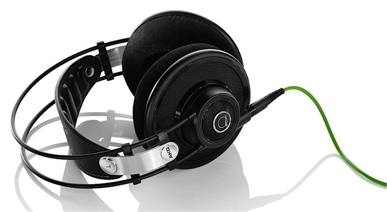 AKG Q701BLACK Quincy Jones Stereo Headphones - Blk - PSSL ProSound and Stage Lighting