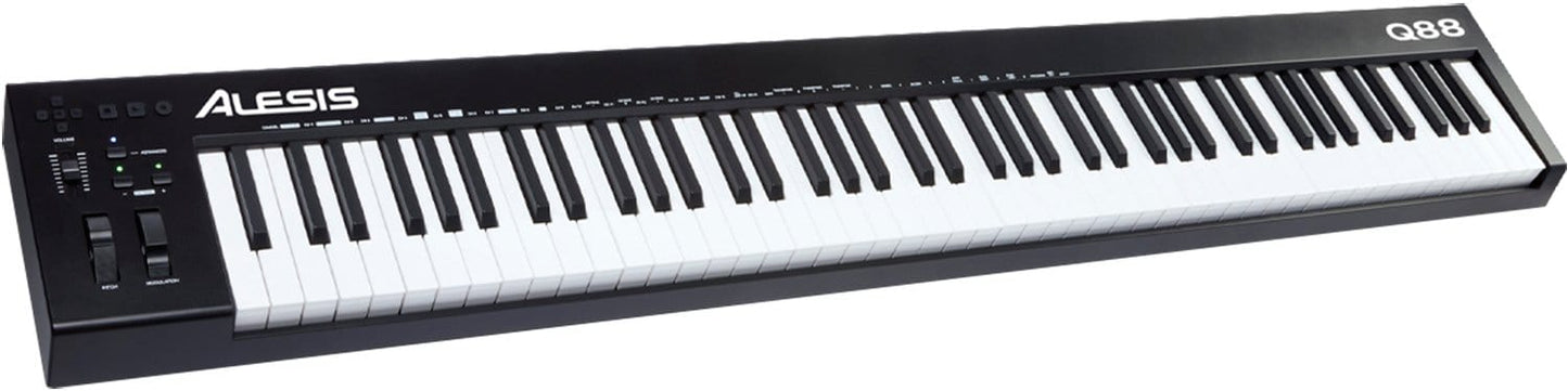 Alesis Q88 MKII 88-Key USB-Midi Controller - Solotech