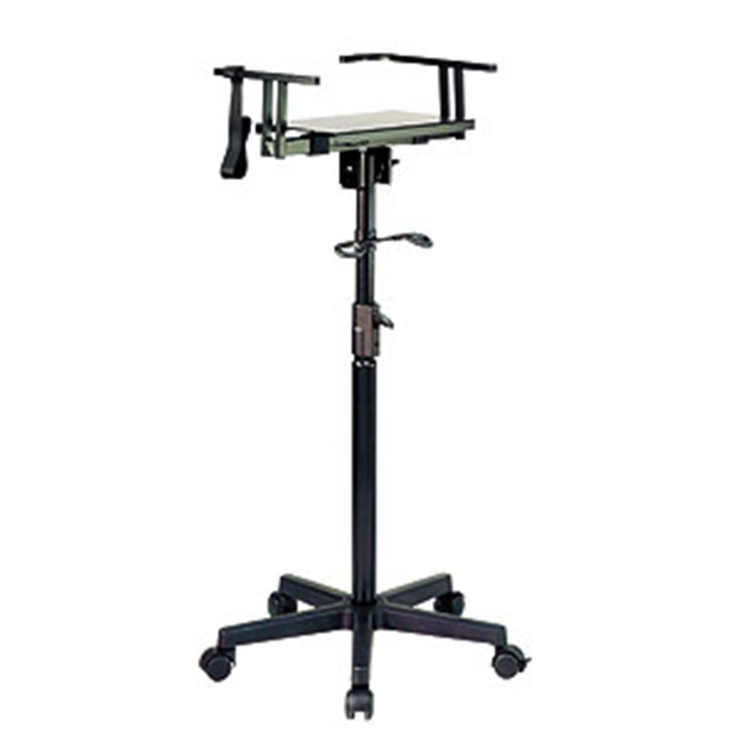 QuikLok ADJustable Karaoke Tv Stand with Casters Solotech