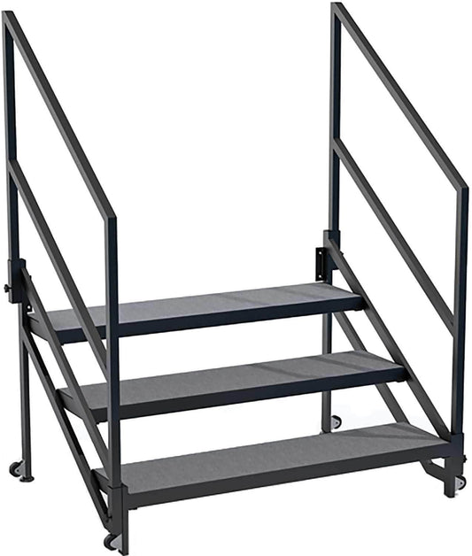 IntelliStage QuickLock Stair System 16-Inch Stages - PSSL ProSound and Stage Lighting