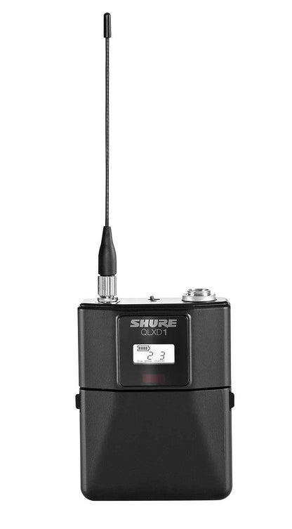 Shure QLXD1 Wireless Bodypack Transmitter - PSSL ProSound and Stage Lighting