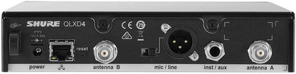 Shure QLXD1483 Wireless Lavalier Mic with Wl183 G50 - PSSL ProSound and Stage Lighting