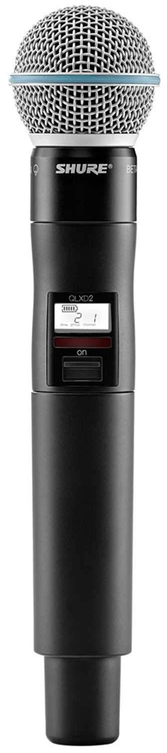 Shure QLXD Wireless Handheld Mic Sys with Beta58 X52 - PSSL ProSound and Stage Lighting
