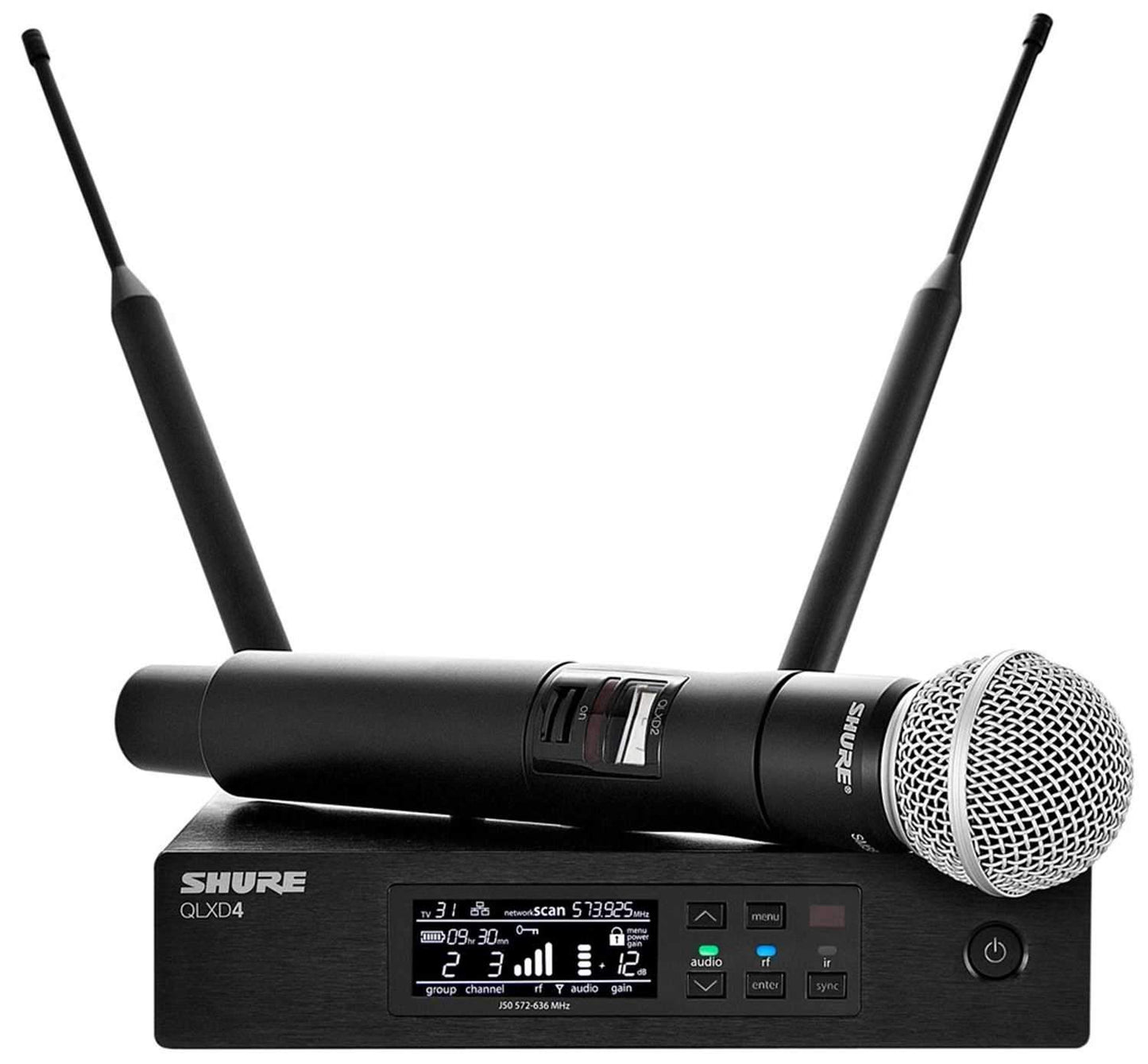 Shure QLXD Wireless Handheld Mic System w SM58 V50 - PSSL ProSound and Stage Lighting