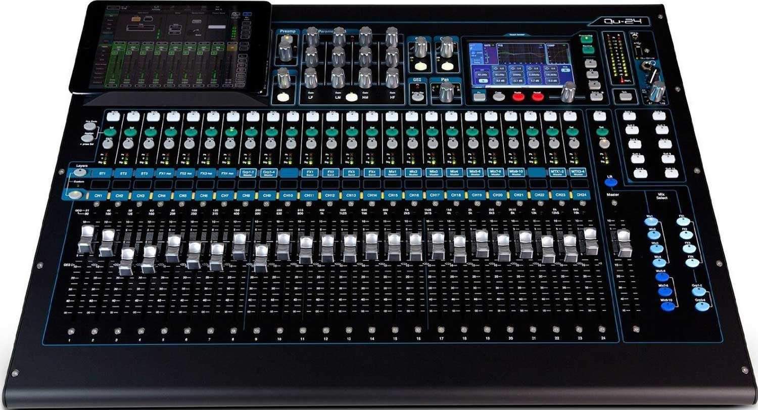 Allen & Heath Qu-24 Digital Mixer – Solotech