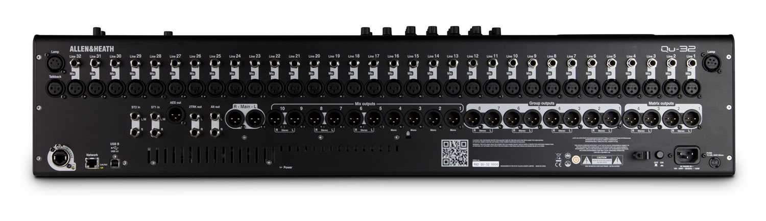 Allen & Heath QU-32 32-Channel Digital Mixer - PSSL ProSound and Stage Lighting