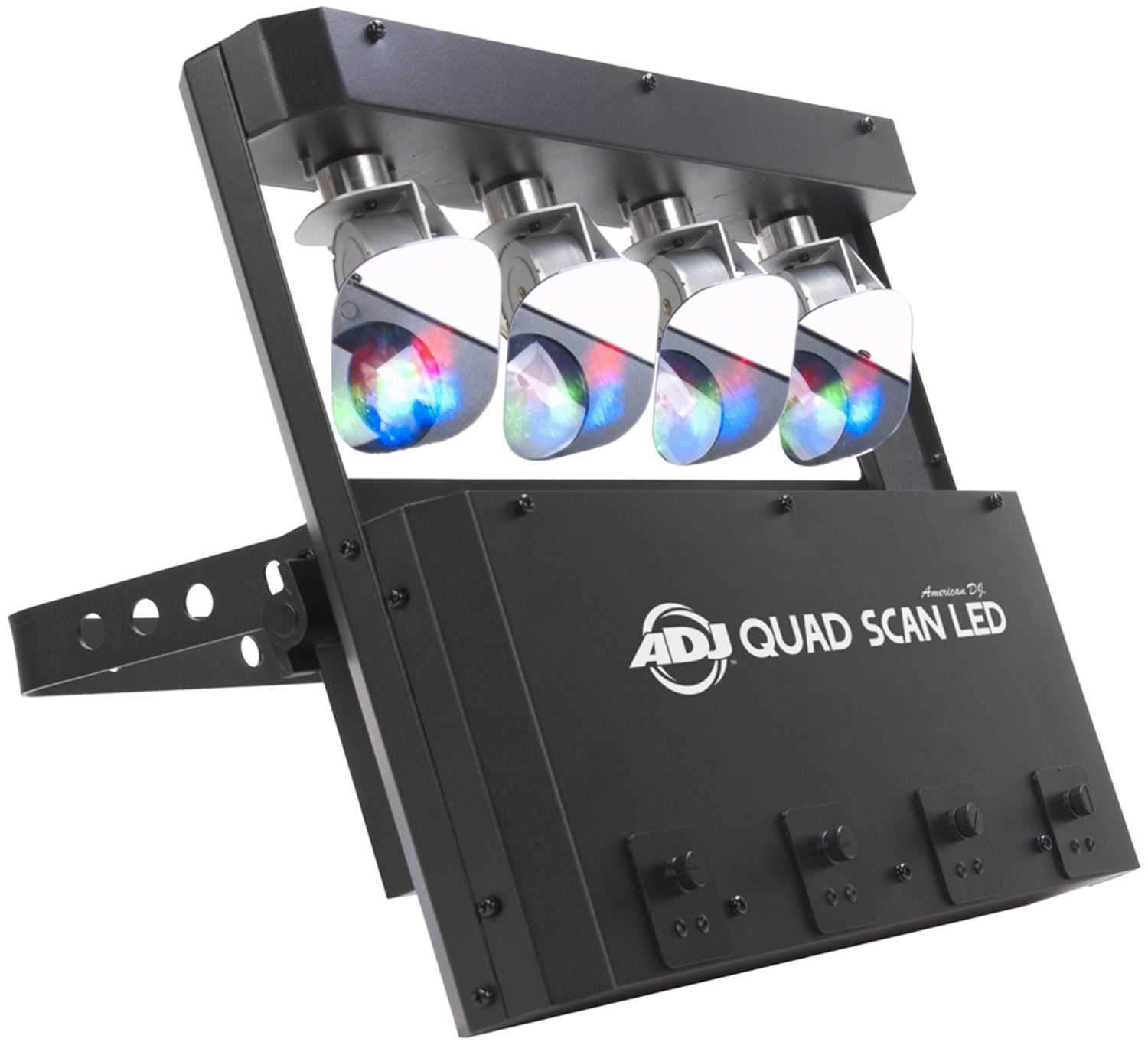 American DJ Quad Scan LED 4 x 3 Watt RGB Scanner - PSSL ProSound and Stage Lighting