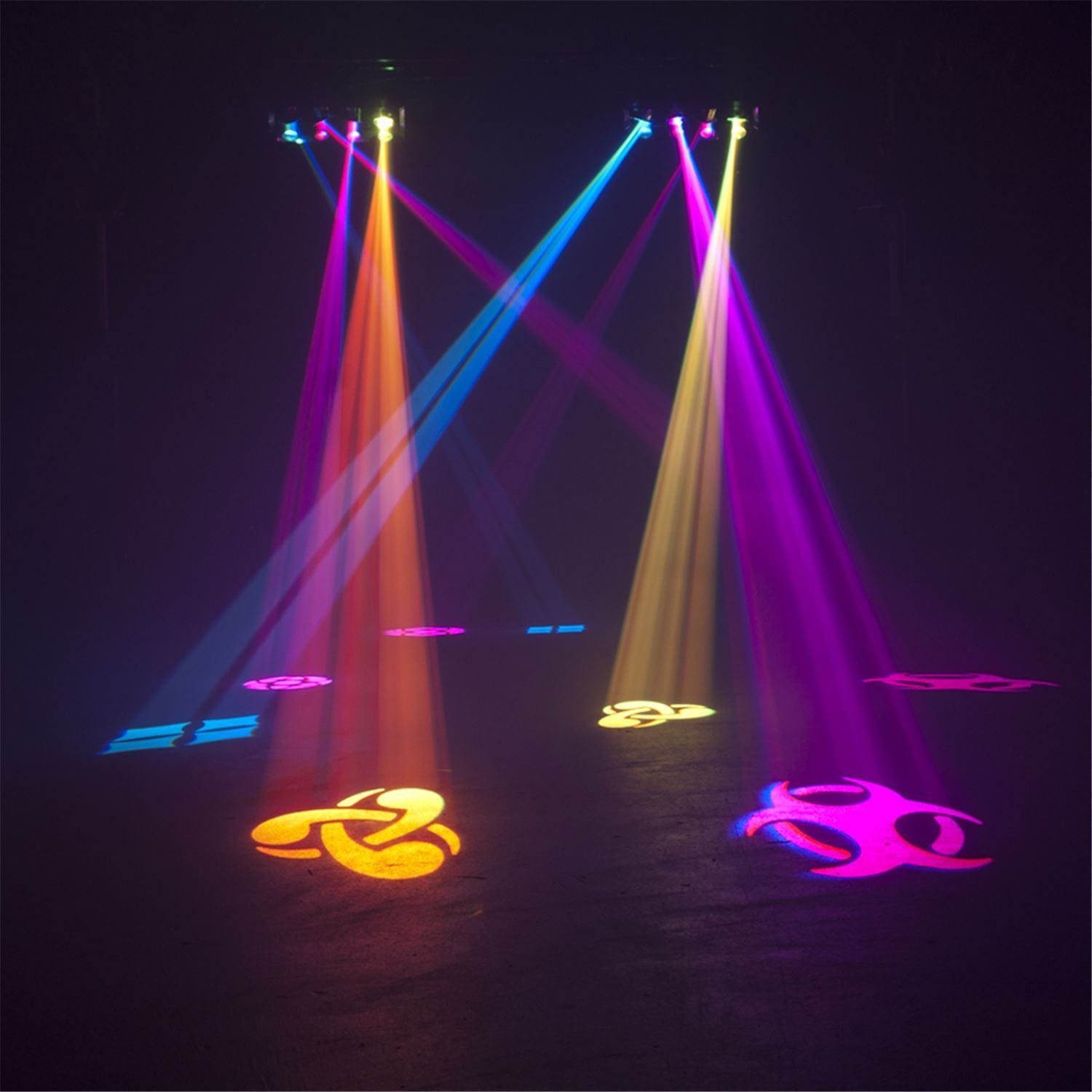 American DJ Quad Scan LED 4 x 3 Watt RGB Scanner - PSSL ProSound and Stage Lighting