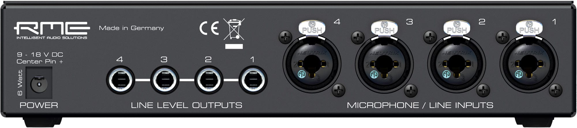 RME QUADMIC II 4-Channel Microphone Preamp