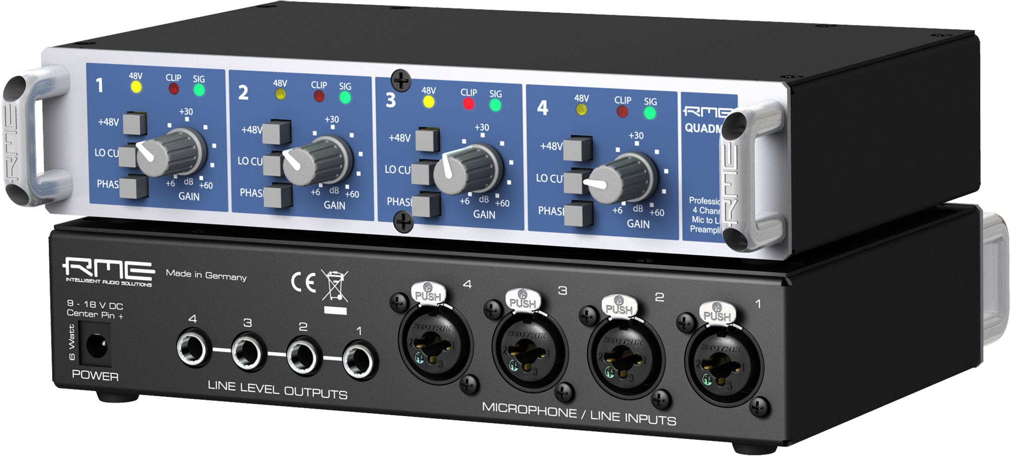 RME QuadMic II 4-Channel Mic Preamp【美品】 RME QUADMIC II 4-Channel Microphone Preamp – Solotech