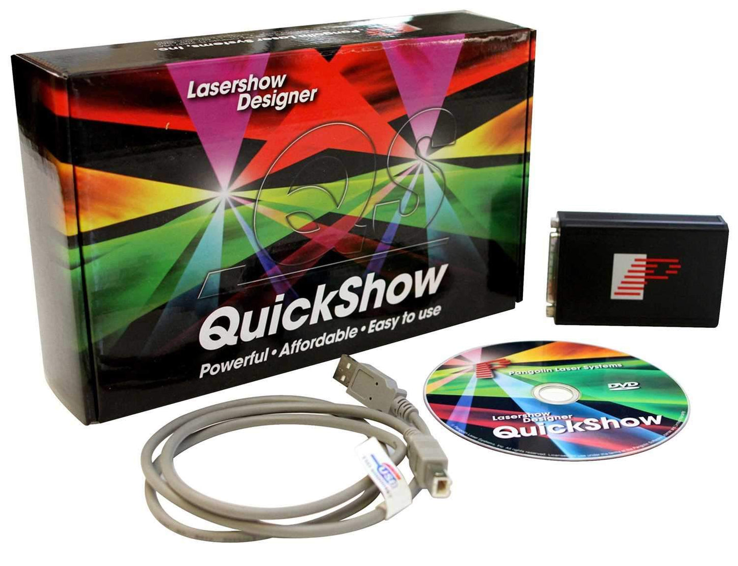 Pangolin QuickShow XL Laser Control Software - PSSL ProSound and Stage Lighting