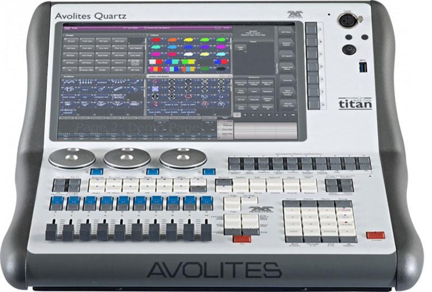 Avolites Quartz Lighting Console w/ Flight Case - PSSL ProSound and Stage Lighting