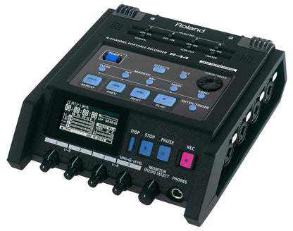 Roland R44E Compact 4 Channel Portable Recorder - PSSL ProSound and Stage Lighting