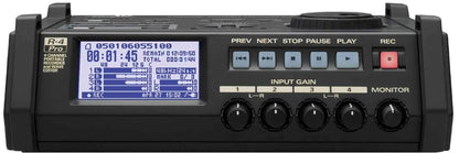 Edirol R4PRO 4 Ch Recorder with Time Code And Wave Ed - PSSL ProSound and Stage Lighting