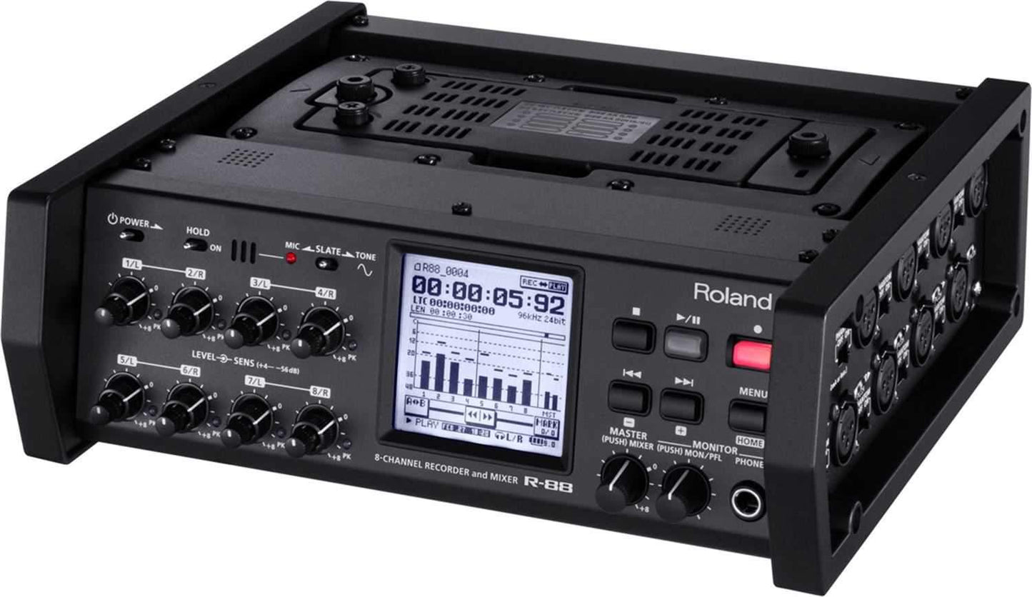 Roland R88 8 Channel Pro Recorder And Mixer - PSSL ProSound and Stage Lighting