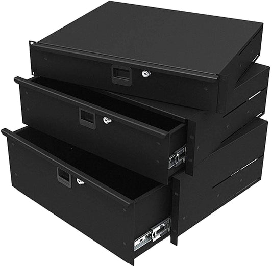 Penn Elcom R2294-3UK 3U Aluminum Rack Drawer - PSSL ProSound and Stage Lighting
