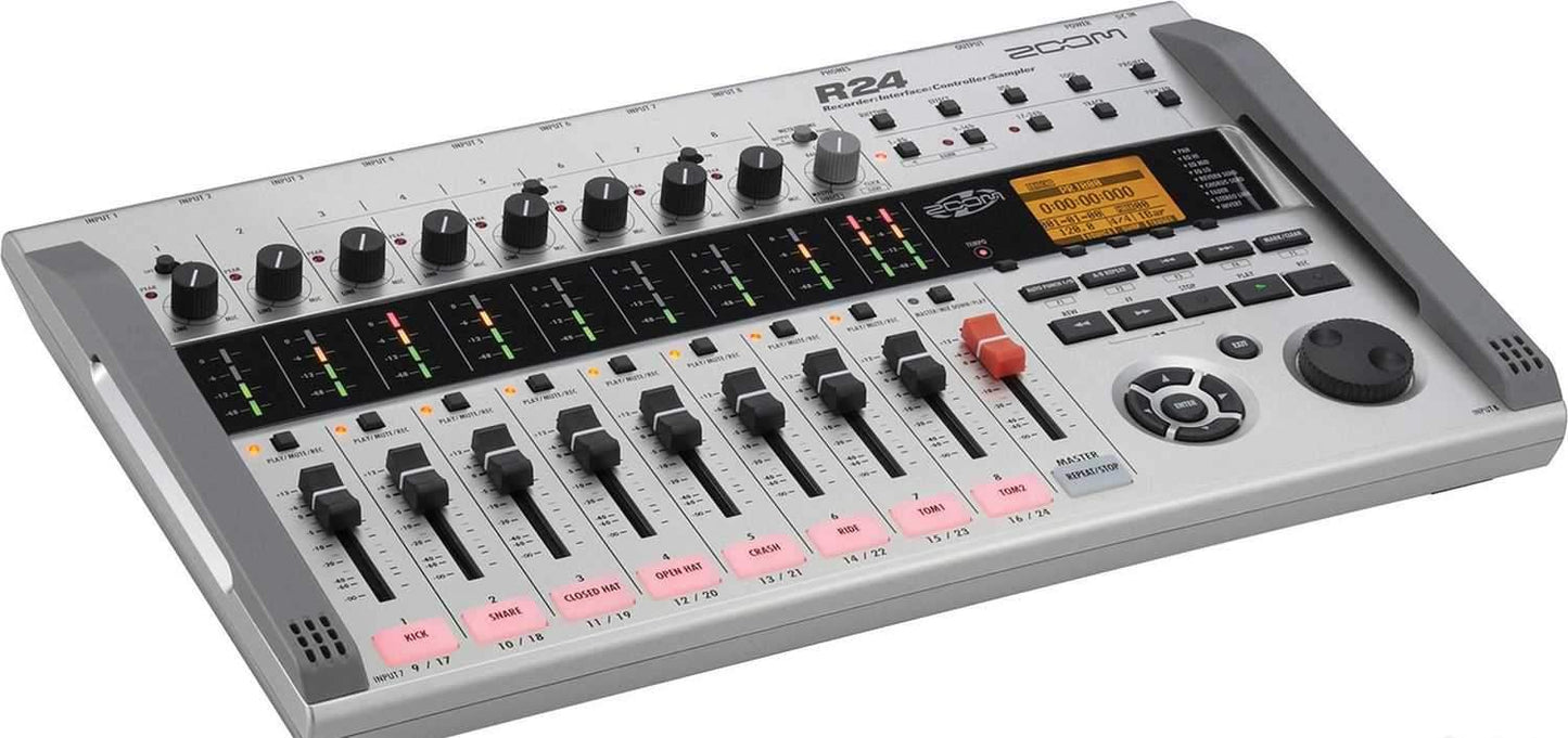 Zoom R24 24 Track Portable Recorder/ Drum Machine - PSSL ProSound and Stage Lighting