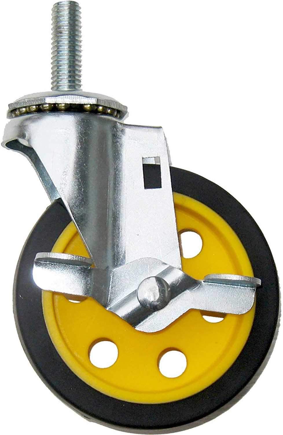 Rock N Roller R4CSTRYB 4-Inch GForce Caster with Brake - PSSL ProSound and Stage Lighting