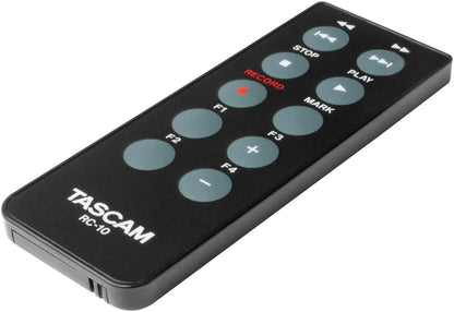 Tascam RC10 Remote Control For DR-40 & DR100MKII - PSSL ProSound and Stage Lighting