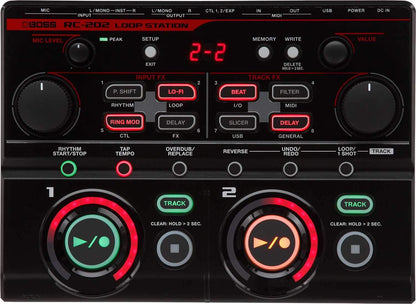 Boss RC-202 Loop Station Stompbox - PSSL ProSound and Stage Lighting