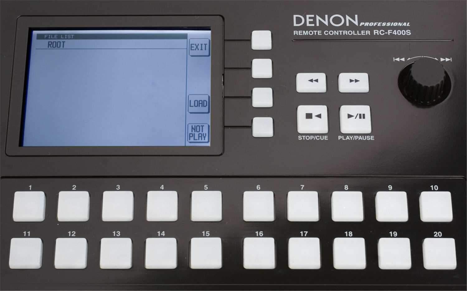 Denon DJ RC-F400S Hot Start Remote for DN-F400 - PSSL ProSound and Stage Lighting