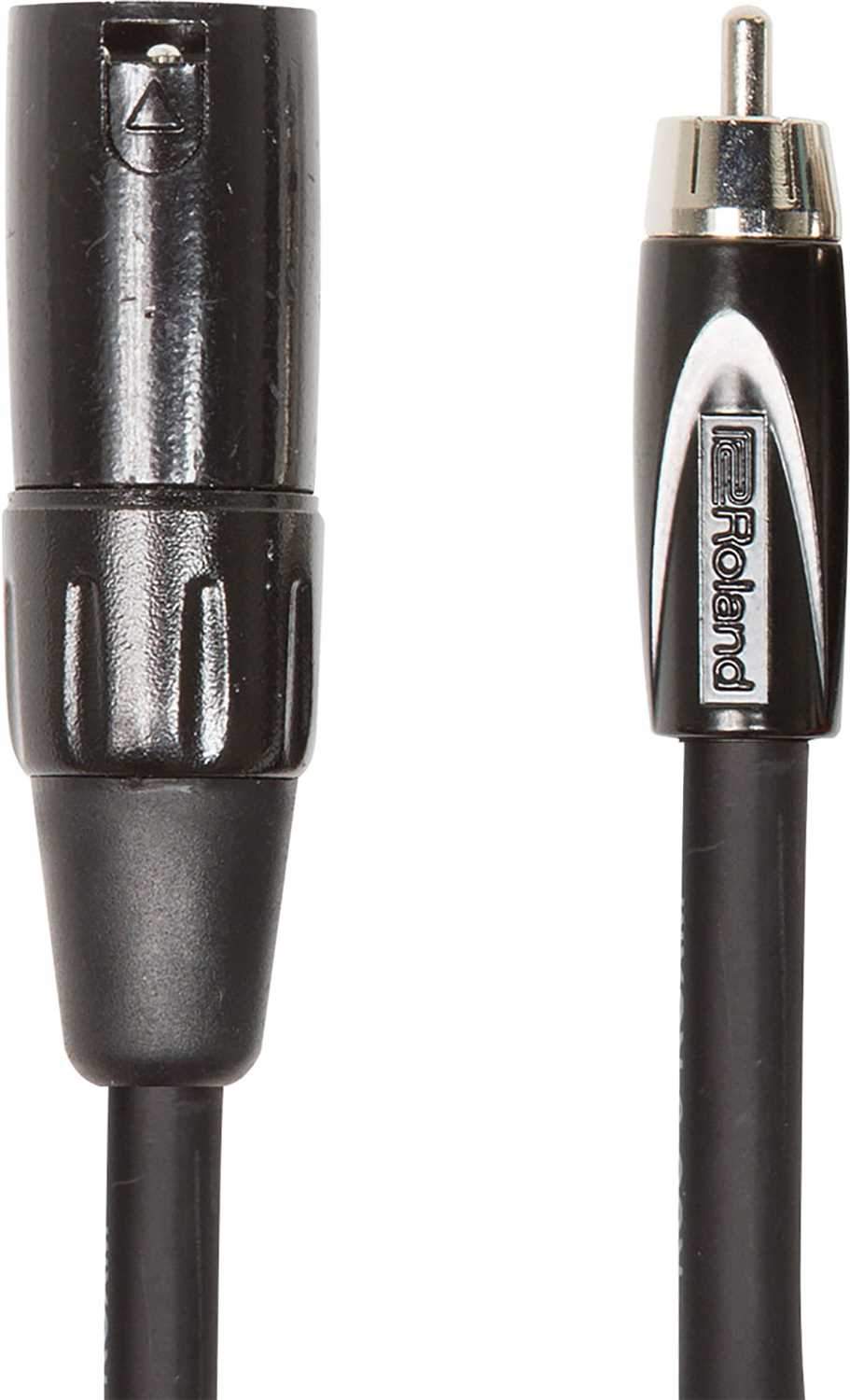 Roland RCC-5-RCXM 5ft XLR Male to RCA Cable - PSSL ProSound and Stage Lighting