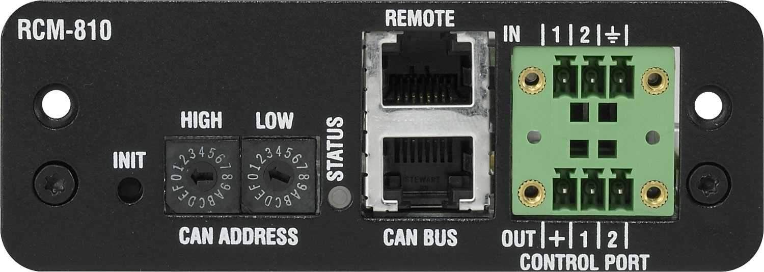 Electro-Voice RCM-810 Iris-Net Remote Control - PSSL ProSound and Stage Lighting