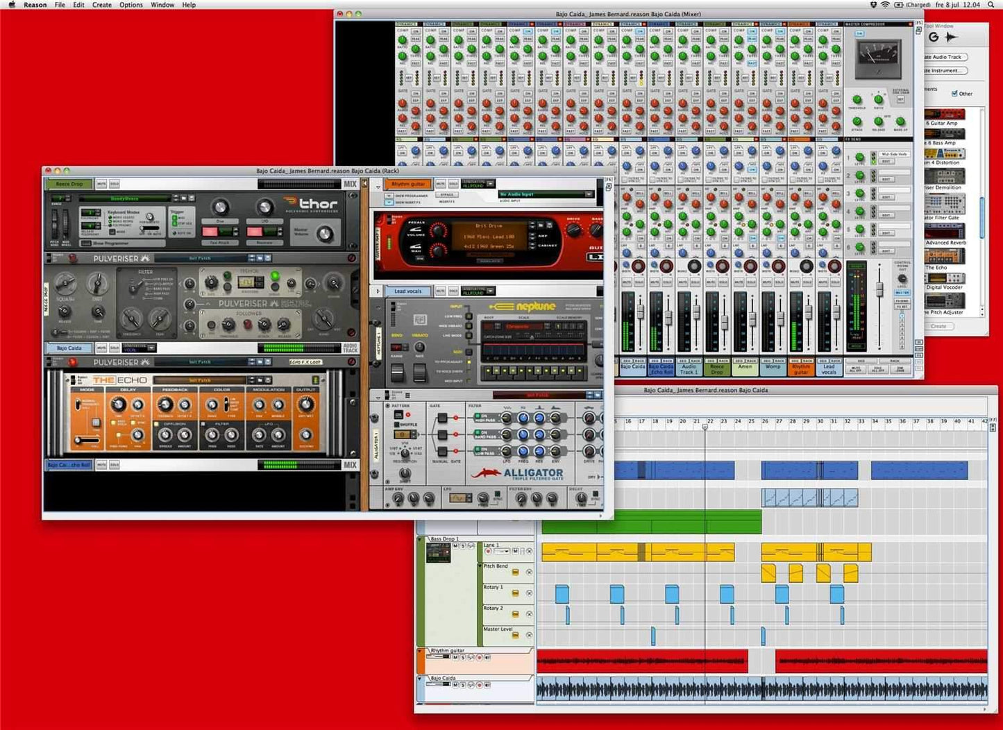 Propellerhead Reason 6 Music Creation Software DAW - PSSL ProSound and Stage Lighting