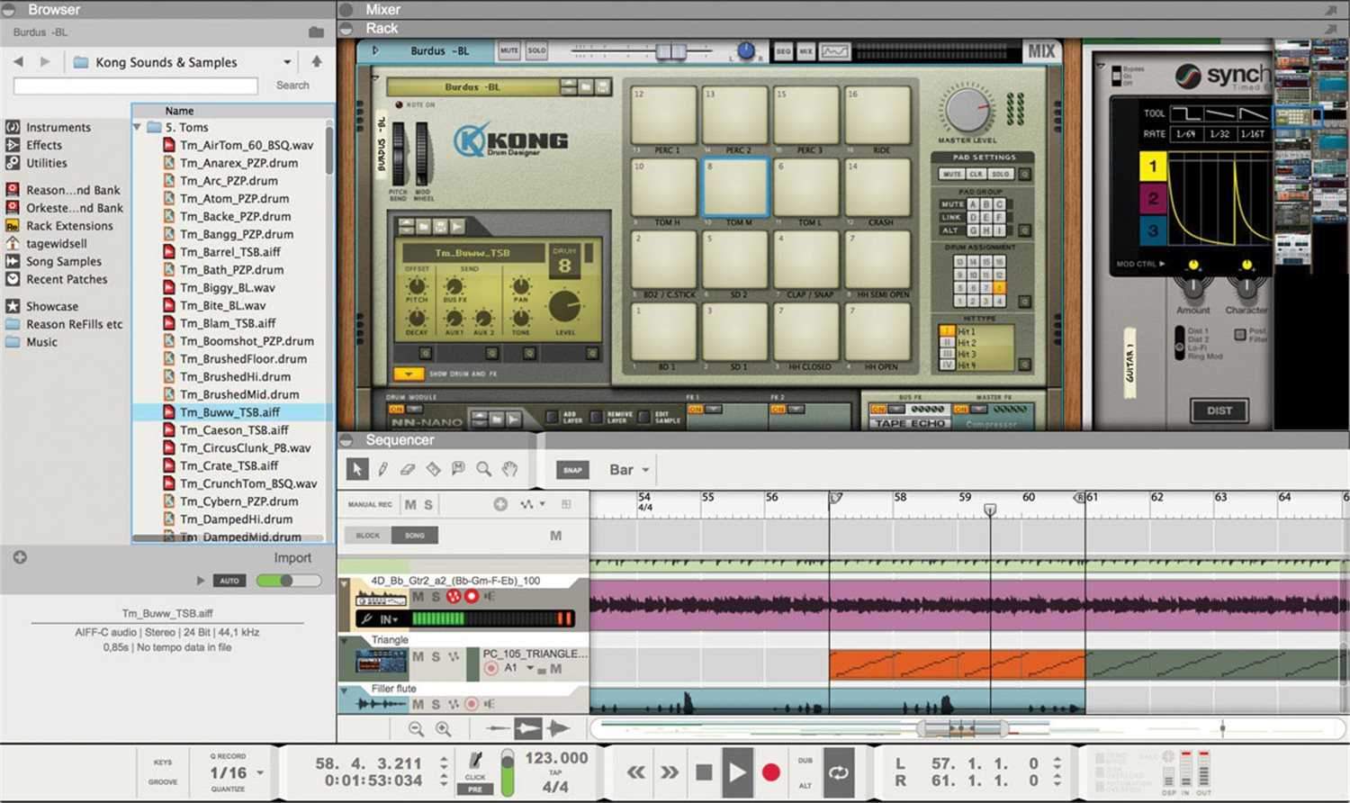 Propellerhead REASON 8 Upgrade from Any Version - PSSL ProSound and Stage Lighting