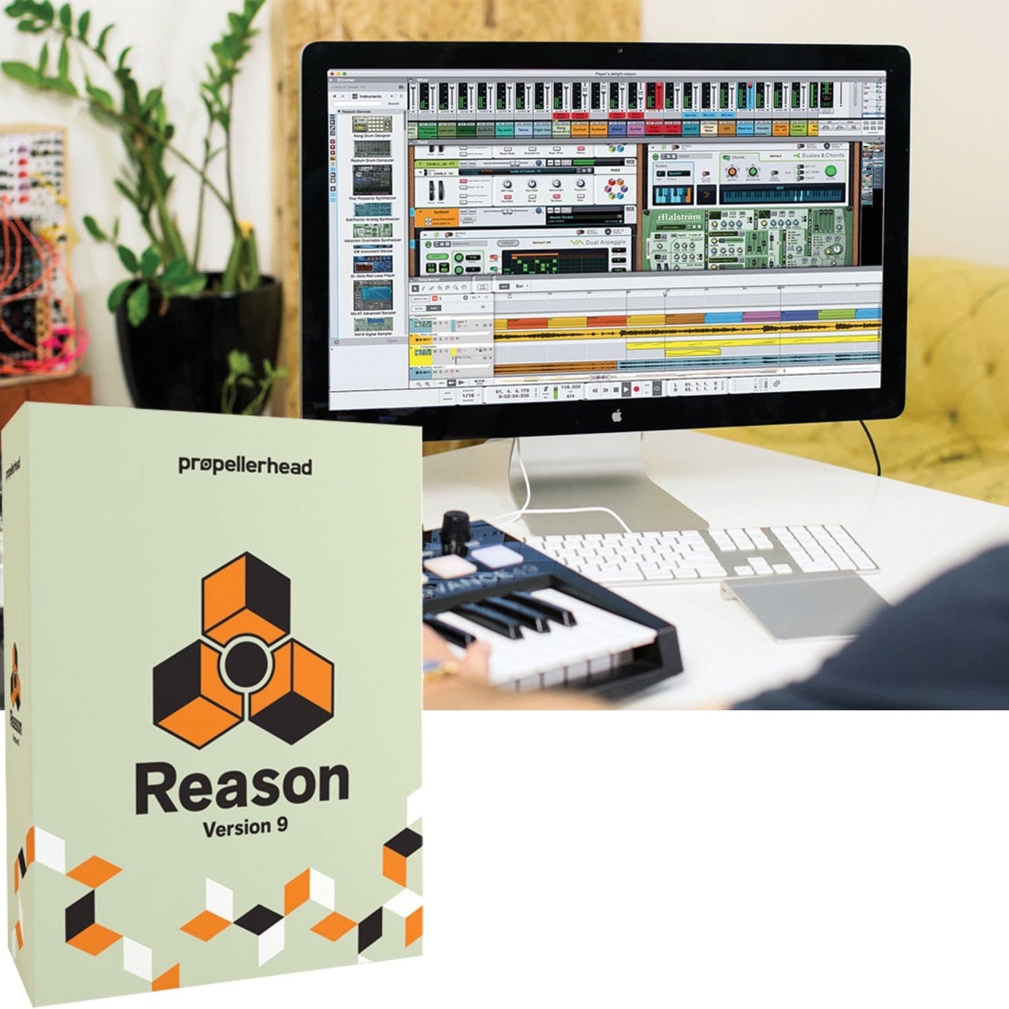 Propellerhead REASON 9 Upgrade from Any Version - PSSL ProSound and Stage Lighting