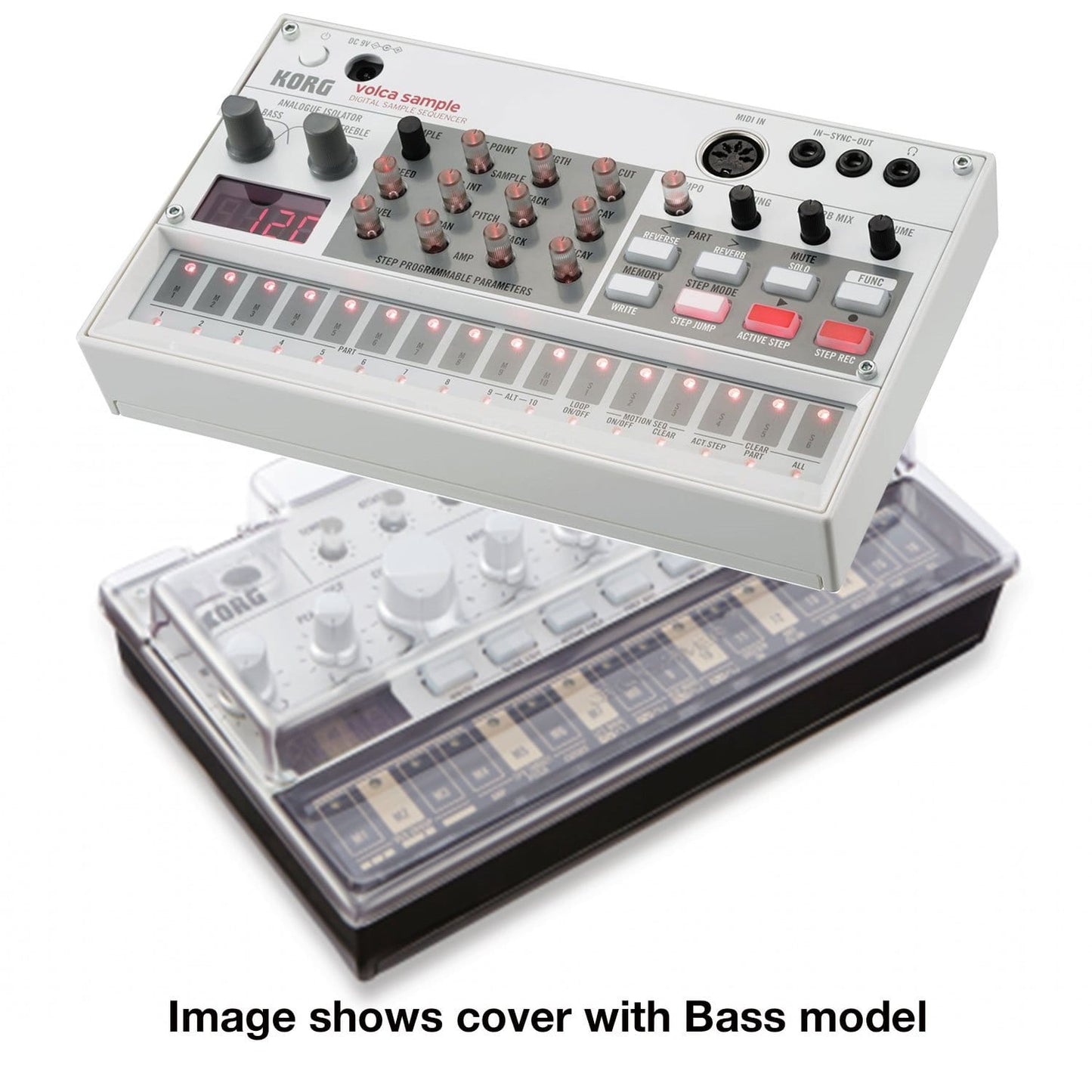 Korg Volca Sample Digital Sample Sequencer & Decksaver - PSSL ProSound and Stage Lighting