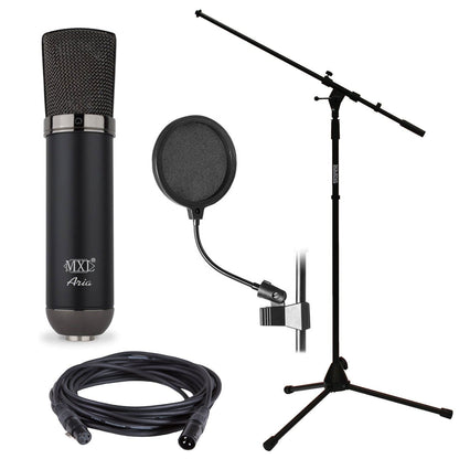 MXL Aria Large-Diaphragm Condenser Microphone Complete Studio Kit - PSSL ProSound and Stage Lighting