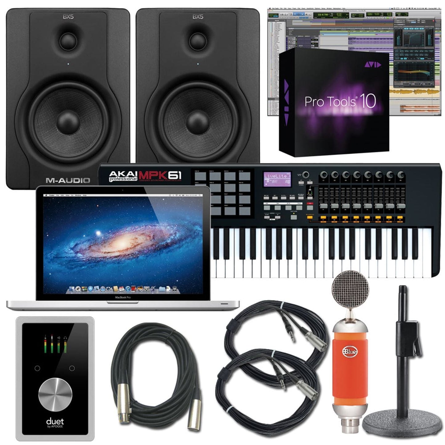 Protools - Akai Recording Package with Macbook Pro - PSSL ProSound and Stage Lighting