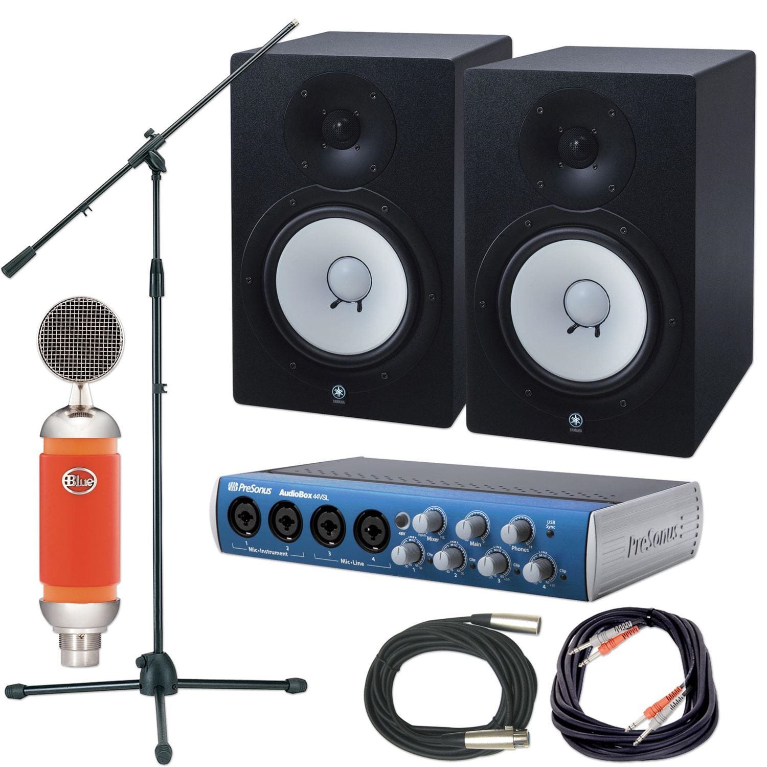 Presonus & Yamaha Premium Home Recording Package - PSSL ProSound and Stage Lighting