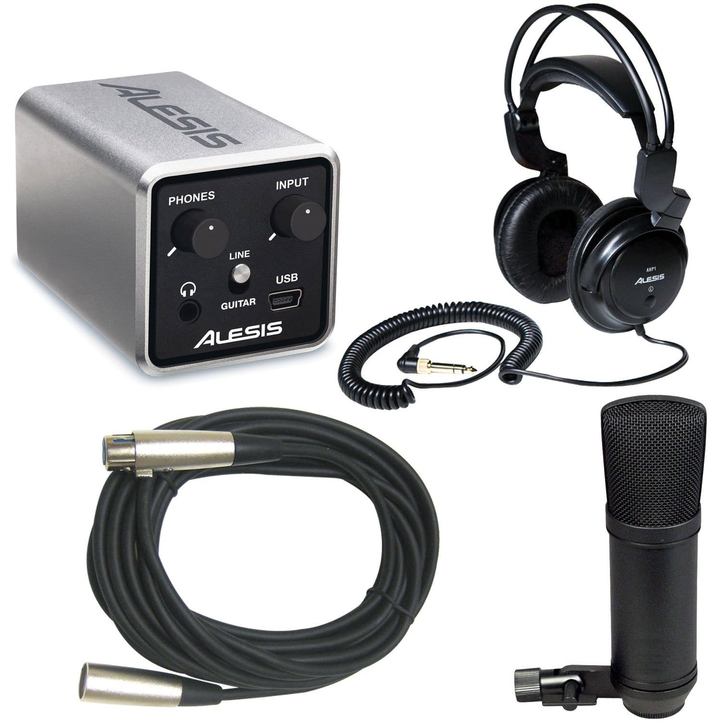 Alesis CORE 1 Interface with Studio Mic & Headphones - PSSL ProSound and Stage Lighting