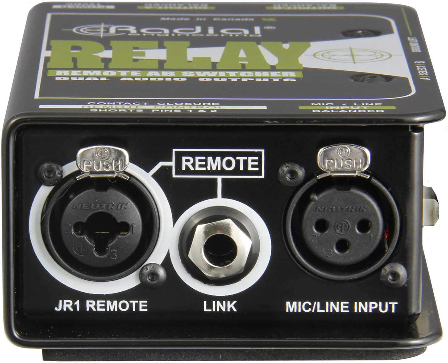 Radial Relay XO Balanced AB Wireless Signal Router - PSSL ProSound and Stage Lighting