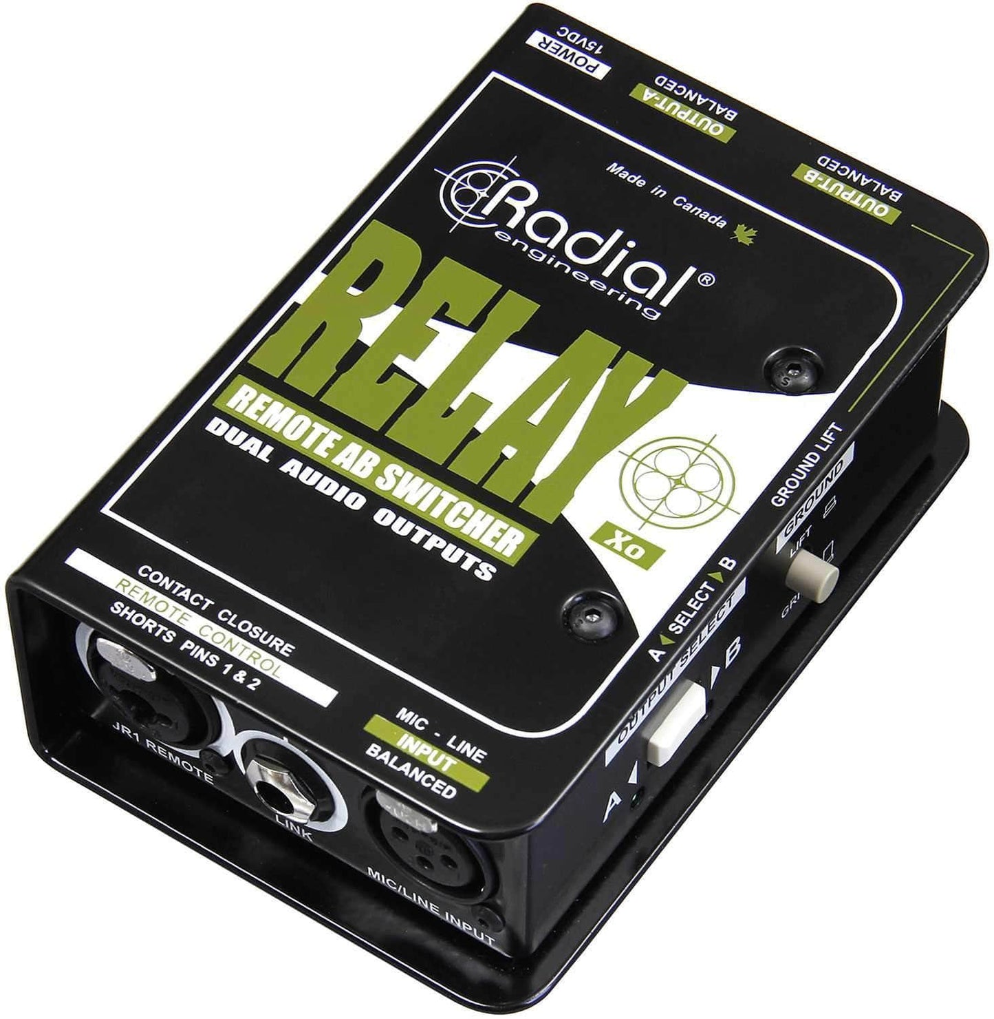 Radial Relay XO Balanced AB Wireless Signal Router - PSSL ProSound and Stage Lighting