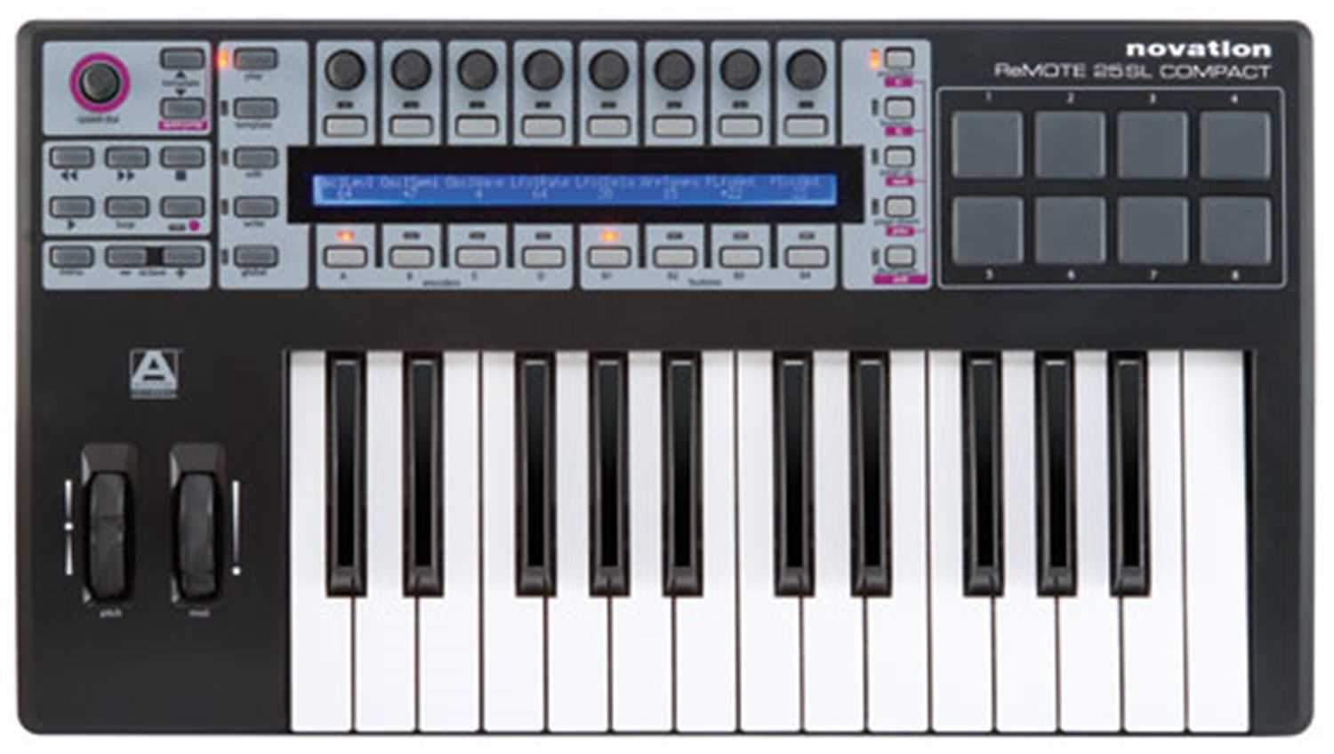 Novation REMOTE-25-SL-C 25-Key USB/MIDI Controller - PSSL ProSound and Stage Lighting