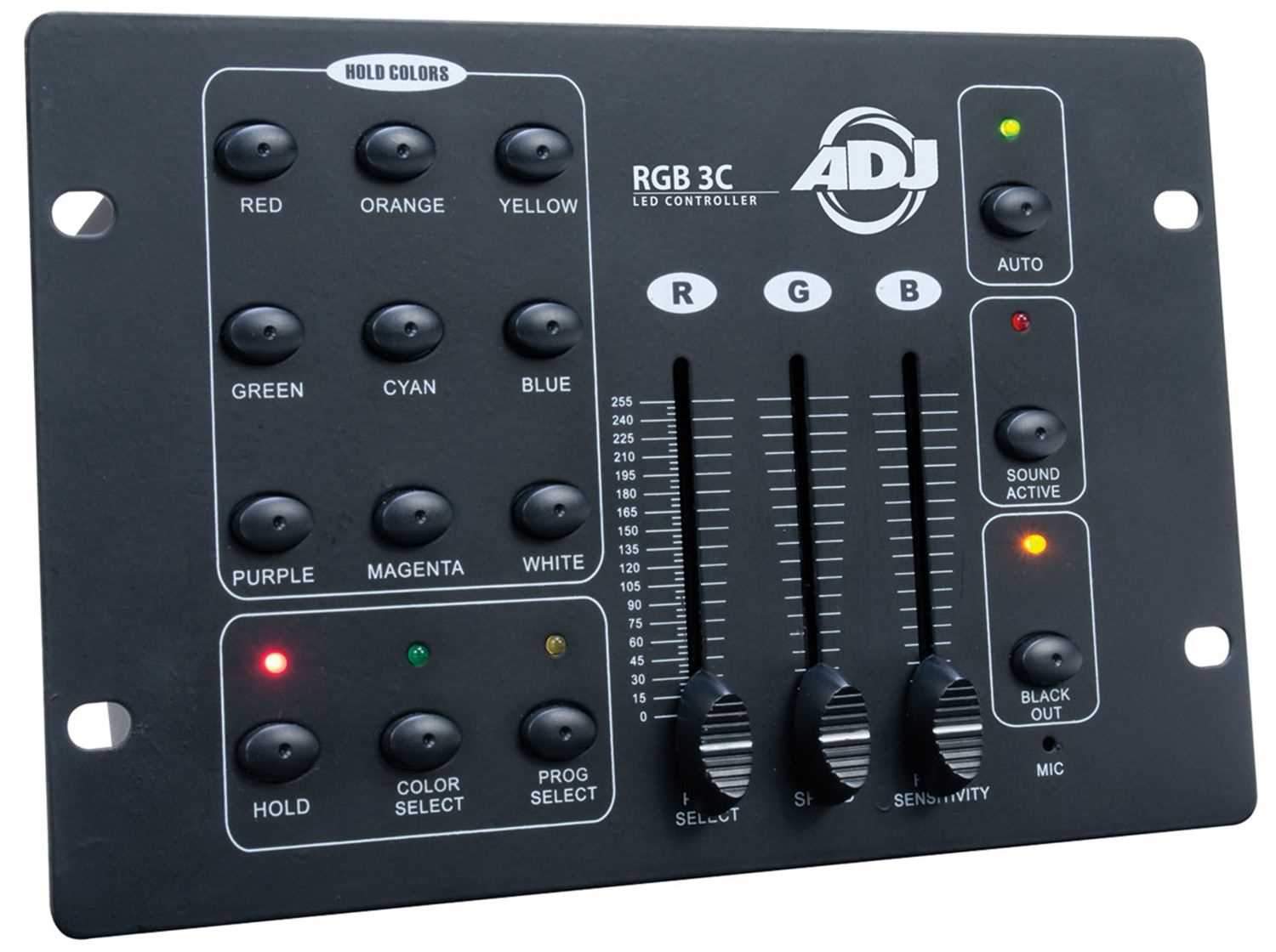 American DJ RGB 3C 3 Ch RGB DMX Light Controller