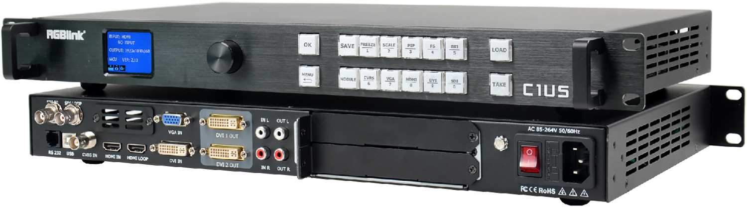 RGBlink C1US Video Processor Switcher Scaler - PSSL ProSound and Stage Lighting